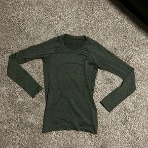 Green Swiftly Tech Long-Sleeve Shirt 2.0